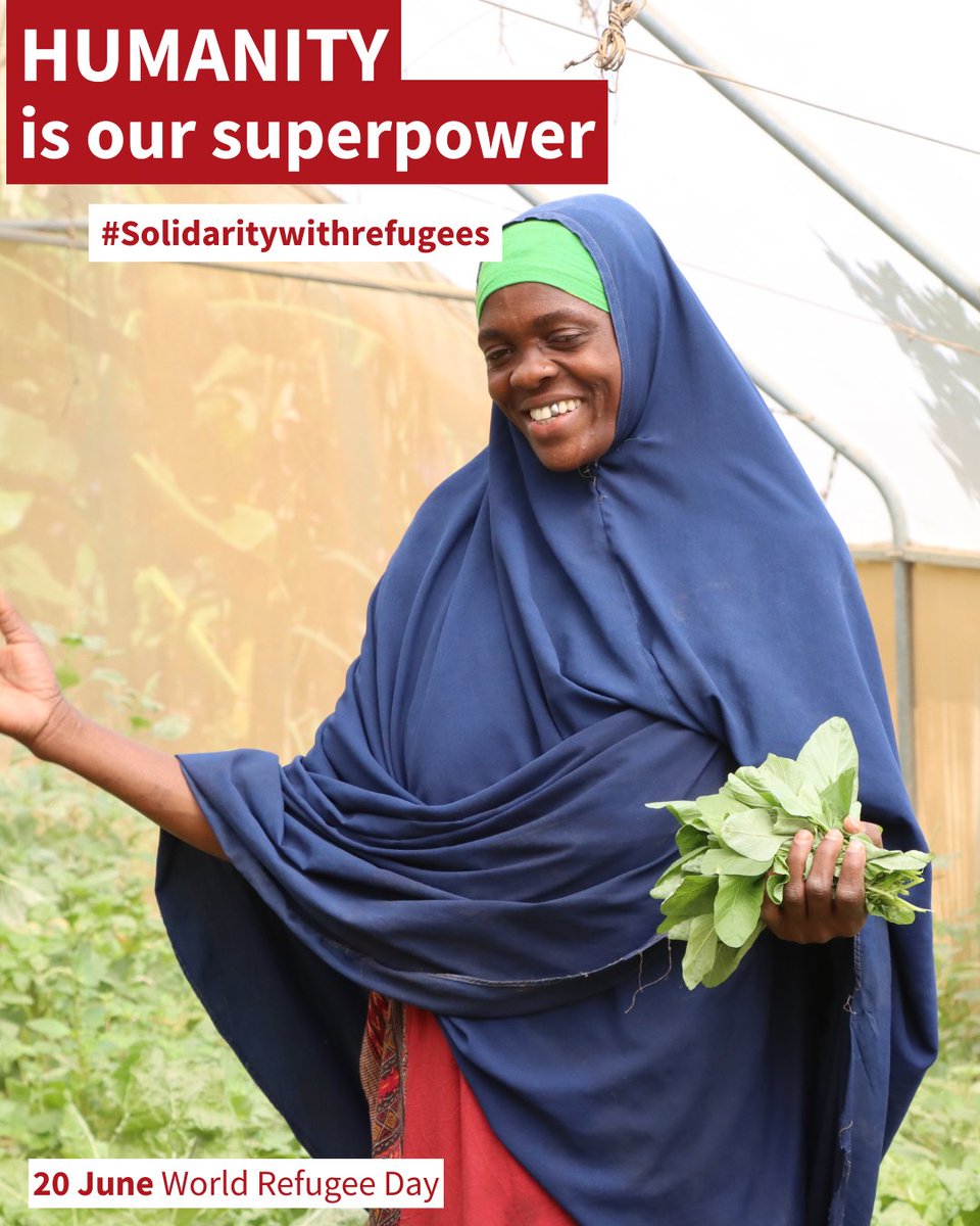 “Home is not just a place, it’s safety, opportunity, and belonging. Thank you for helping us find it again through solidarity.”

#solidaritywithrefugees
#WorldRefugeeDay
#humanityisourstrength
#humanityisoursuperpower