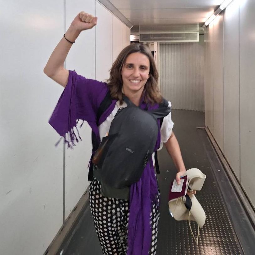 Hemos salido de Egipto. Seguimos, con la determinación intacta y los objetivos claros: hay que parar este genocidio. Viva Palestina libre.