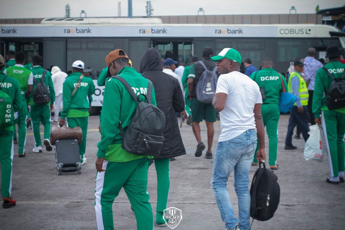 10H15' 
L'équipe est de retour à Kinshasa pour mieux rebondir après un passage à Lubumbashi... 
#MotemaPembe 🤍