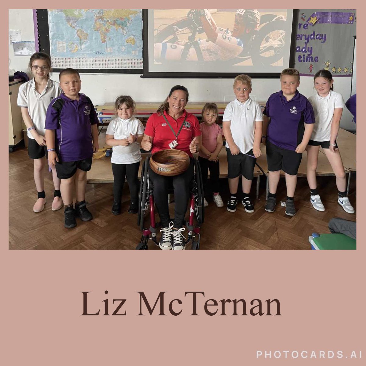 On Tuesday the whole school took part in a sponsored fitness event! We loved hearing Liz McTernan's story of how she became a GB athelete and have raised lots of money for new playground equipment