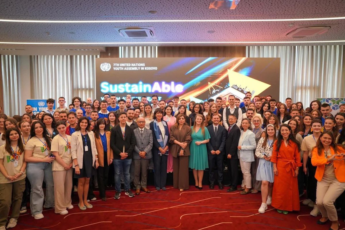 📑 At the 7th UN Youth Assembly in #Kosovo, SustainABLE Youth in the Heart of Peace and Security, organisedby United Youth Task Force, #RYCO contributed to advancing the YPS Agenda across the Western Balkans.