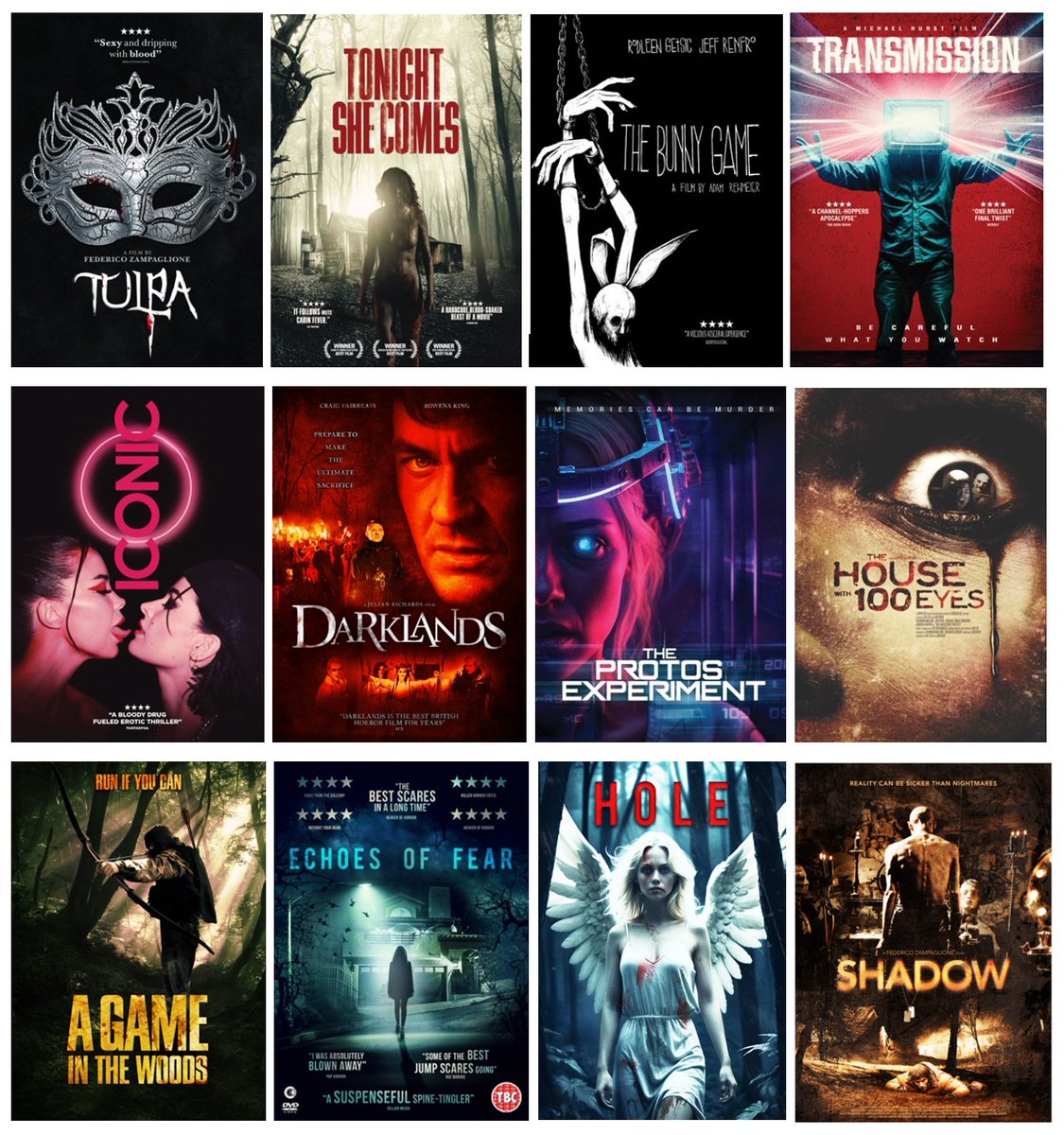 Danse Macabre unleash an entire legion of horror and sci-fi films on DVD and VOD in July - includes The Protos Experiment, which I scripted with Brian Avenet-Bradley. Meanwhile, please do check out my novel of The Protos Experiment
<a href="/DV_Publishing/">Darkness Visible</a>