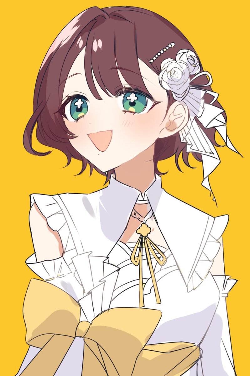「しがりこ1周年おめでとう…! #し画りこ」|巴鳥なこのイラスト