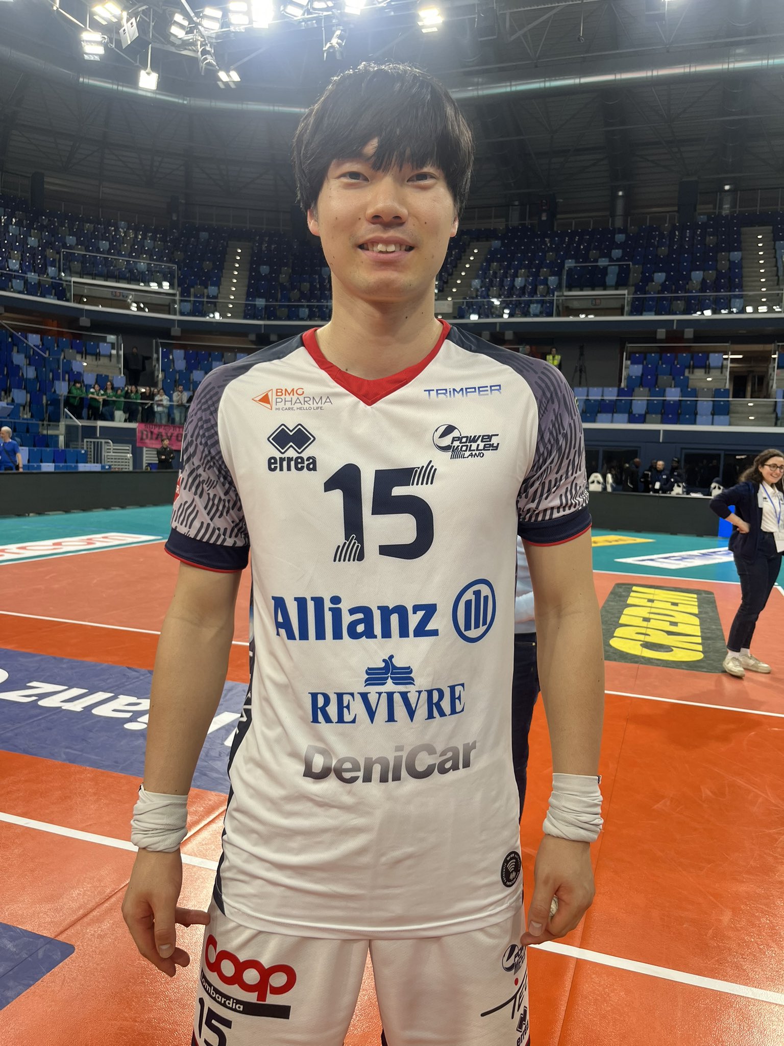 水町泰杜選手 等身大プレミアムクロス フジテレビ☆バレーボール on X