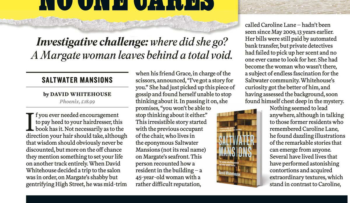 Strong Words Magazine (@strongwordsmag) on Twitter photo Looking for a new book GUARANTEED to blow your mind off its hinges? It's got to be <a href="/d_whitehouse/">David Whitehouse</a>'s Saltwater Mansions, as gushed over in the new Strong Words (review cruelly curtailed here, please subscribe for full hysterical reaction.) Looking for a new book GUARANTEED to blow your mind off its hinges? It's got to be <a href="/d_whitehouse/">David Whitehouse</a>'s Saltwater Mansions, as gushed over in the new Strong Words (review cruelly curtailed here, please subscribe for full hysterical reaction.)