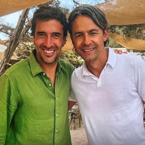 Raúl and Pippo Inzaghi 🤩