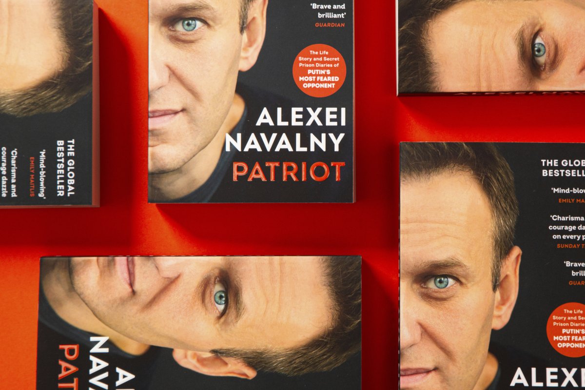 The Bodley Head (@thebodleyhead) on Twitter photo “They can steal the present, but the future is ours.”
PATRIOT by Alexei Navalny — winner of Book of the Year at the British Book Awards — is out now in paperback.
The final, defiant work from Putin's most feared opponent
<a href="/yulia_navalnaya/">Yulia Navalnaya</a> <a href="/vintagebooks/">Vintage Books</a>
bit.ly/4jW8Uus “They can steal the present, but the future is ours.”
PATRIOT by Alexei Navalny — winner of Book of the Year at the British Book Awards — is out now in paperback.
The final, defiant work from Putin's most feared opponent
<a href="/yulia_navalnaya/">Yulia Navalnaya</a> <a href="/vintagebooks/">Vintage Books</a>
bit.ly/4jW8Uus