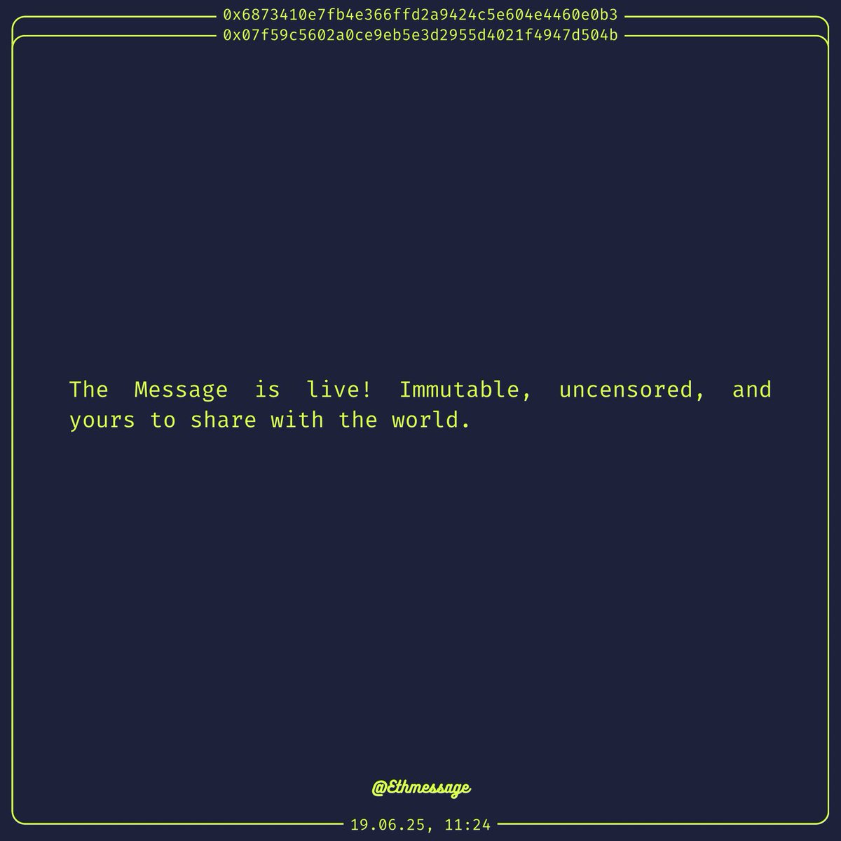 EthMessage tweet media
