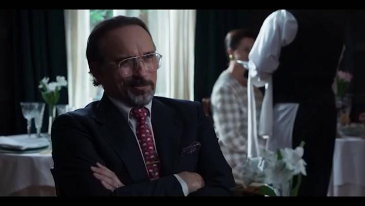 Tan irreconocible como molón el personaje de Vincent Perez en #LaFrontera Y con un español más que resultón.