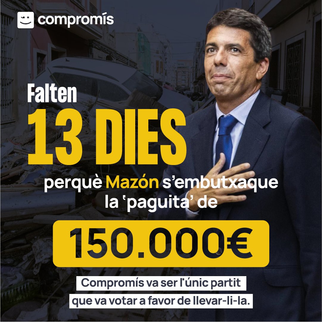 Compromís tweet media
