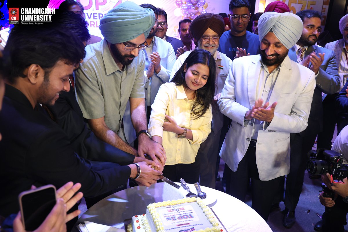 Chandigarh_uni's tweet photo. From Campus to Careers: CU Alumni Return to Mark Global Recognition in QS World University Rankings 2026

To mark Chandigarh University’s outstanding performance in the QS World University Rankings 2026, and its strong global and national standing in #EmployerReputation, CU alumni working with leading companies such as @amazon, @EYnews , @nokia , @PayPal  and others returned to their alma mater.

Their presence added meaning to the moment, as they joined students, faculty and leadership in celebrating a milestone that reflects both academic strength and industry trust.

From shared memories to shared pride, the day was a powerful reminder of how far CU has come—and how far its community continues to go.

https://t.co/tizToO0shQ

@TopUnis  @EduMinOfIndia  @narendramodi  

#ChandigarhUniversity #QSWorldUniversityRankings #QSWorldUniversityRankings2026 #QSWUR2026 #Top2Percent #GlobalRank575 #TopRanked #GlobalExcellence