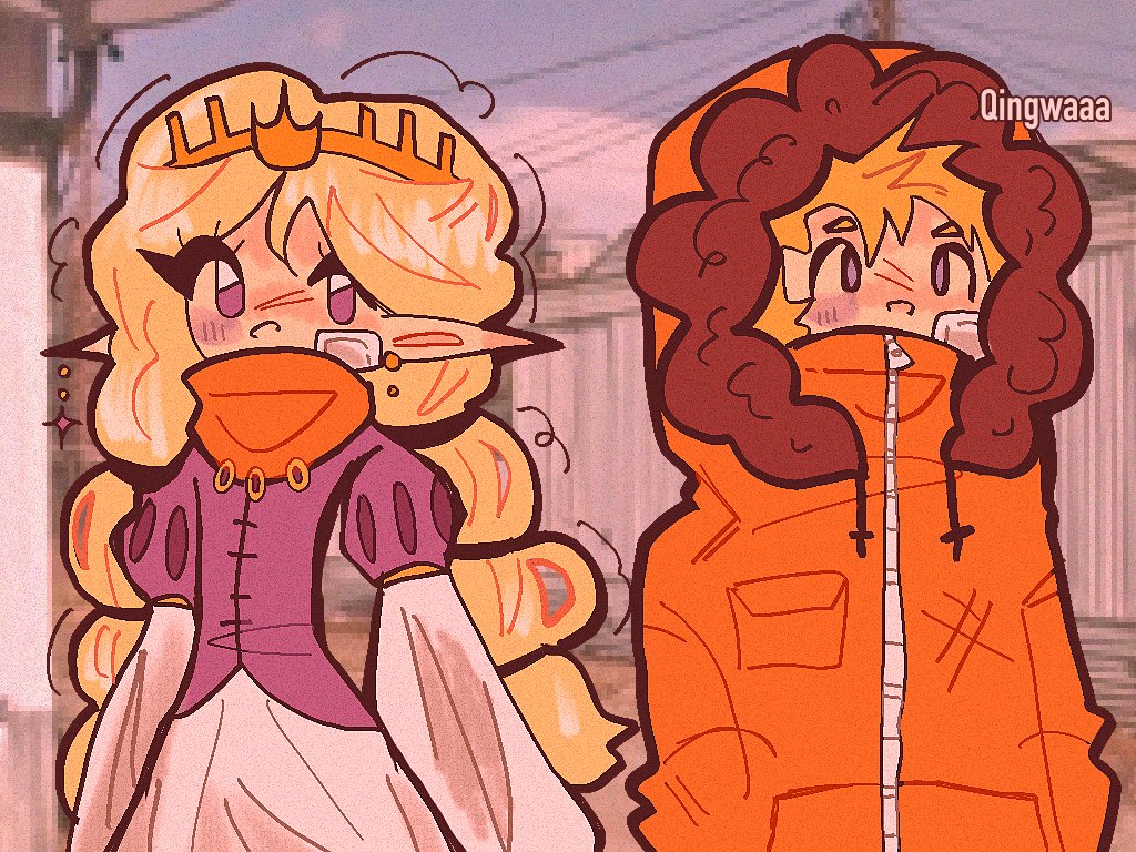 Princess Kenny and some other guy 
#SouthPark #sptwt #KennyMcCormick #princessKenny
