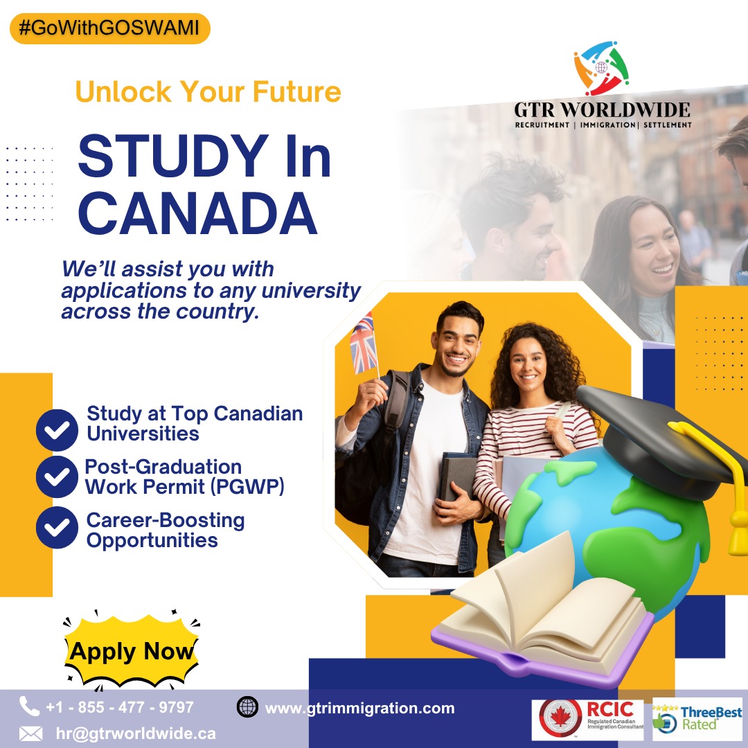 greentechcanada's tweet image. 🎓 Study in Canada with GTR Worldwide!
Apply to top universities, get PGWP &amp;amp; unlock global career opportunities.

📞 +1-855-477-9797
📧 hr@gtrworldwide.ca
🌐 zurl.co/s9aKl

#StudyInCanada #GoWithGOSWAMI #PGWP #CanadaVisa #GTRWorldwide