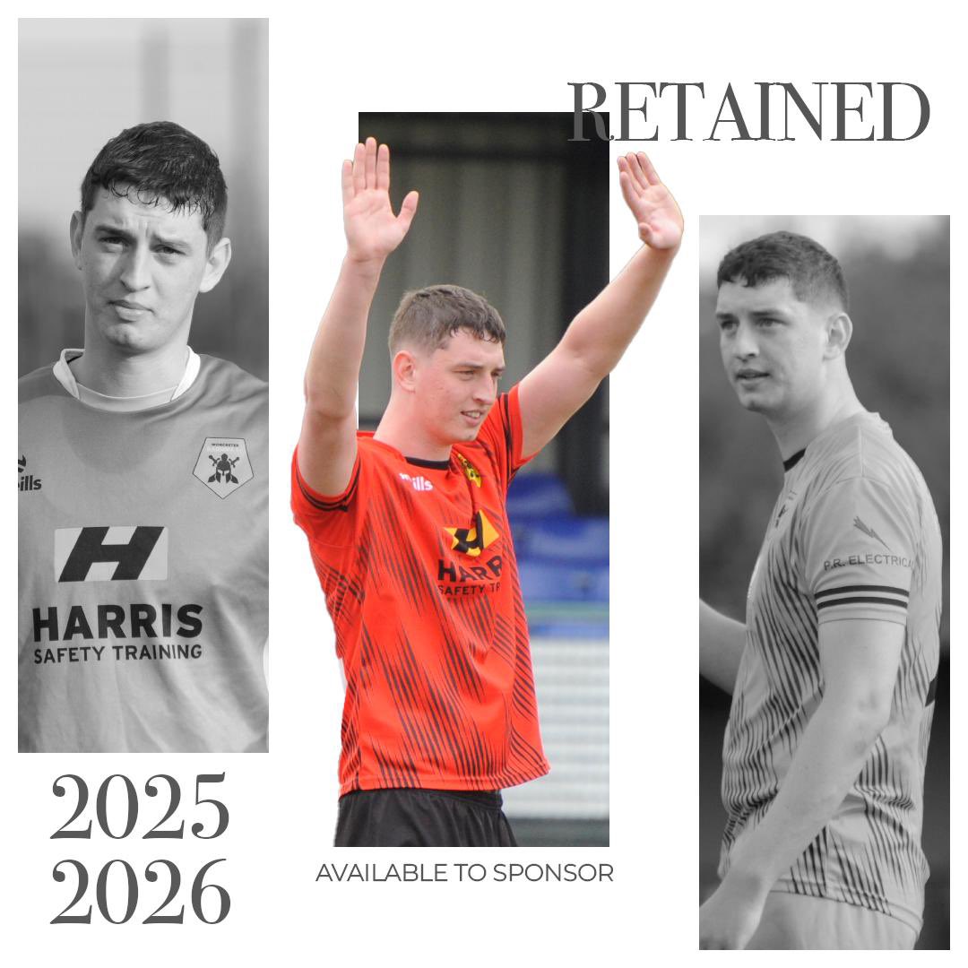 WorcsRaidersFC's tweet image. RETAINED 

Whitton, Stoddart, Hill &amp;amp; Cottrill will be in the red of Raiders for another year. 

After an impressive first full campaign Lewis has moved swiftly to keep four key players. 

- Sponsorships are available, please get in touch.