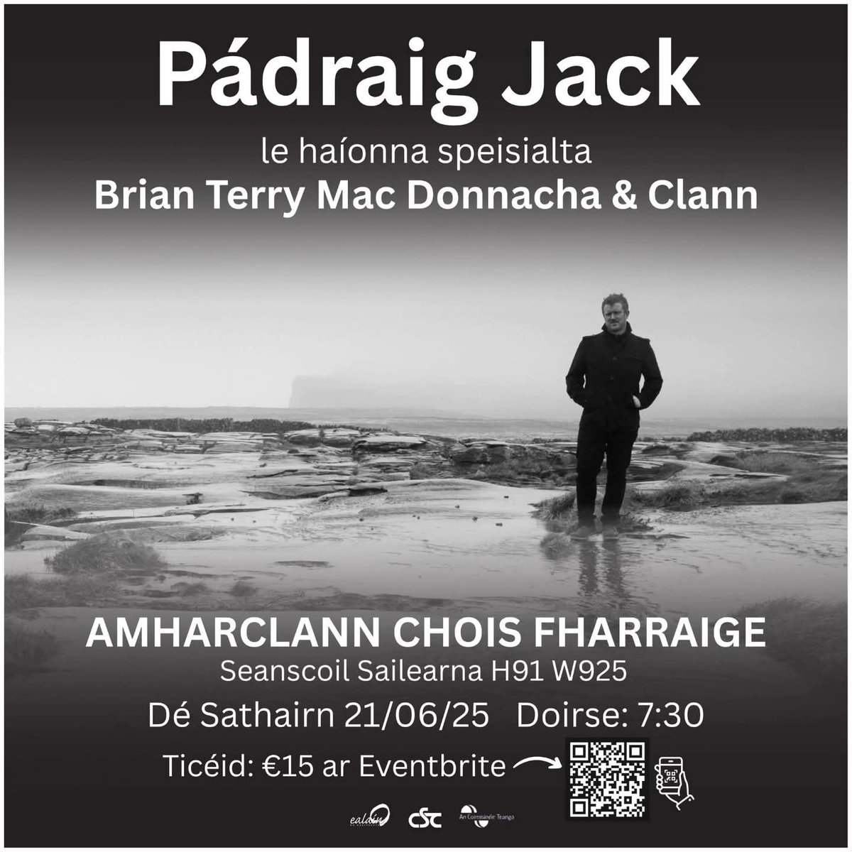 Padraig Jack (@padraigjack) on Twitter photo De Satharn seo - This Saturday
Beidh mé san Amharclann Chois Fharraige de Satharn le aoíonna speisialta Brian Terry agus a chlann, ticéid ar Eventbrite nó mo suíomh idirlíon padraigjack.com 
Ill be in Amharclann Chois Fharraige
eventbrite.ie/e/padraig-jack… De Satharn seo - This Saturday
Beidh mé san Amharclann Chois Fharraige de Satharn le aoíonna speisialta Brian Terry agus a chlann, ticéid ar Eventbrite nó mo suíomh idirlíon padraigjack.com 
Ill be in Amharclann Chois Fharraige
eventbrite.ie/e/padraig-jack…