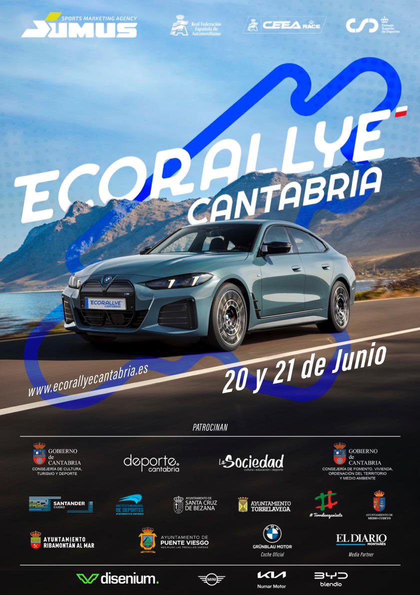 Este fin de semana tendremos representación de Cantabria Classic Rally en el Eco Rallye Cantabria ♻️🇵🇱

Carlos Díaz y Roberto Rentería combinarán la regularidad con la eficiencia a bordo del BMW i4 de Grünblau Motor 🚘⚡️ 

Os lo contaremos 😉👍🏻

#BMW #Cantabria #EcoRallye ⏱️