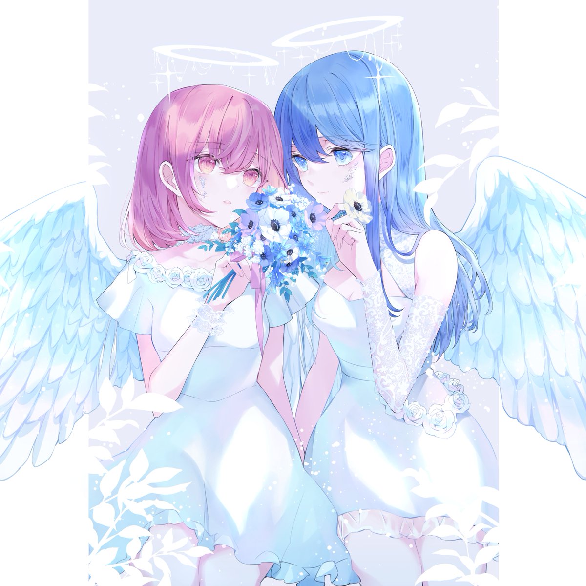 yuk_mz06's tweet image. #2025年自分が選ぶ今年上半期の4枚
お気に入りの青い絵たち💠💎