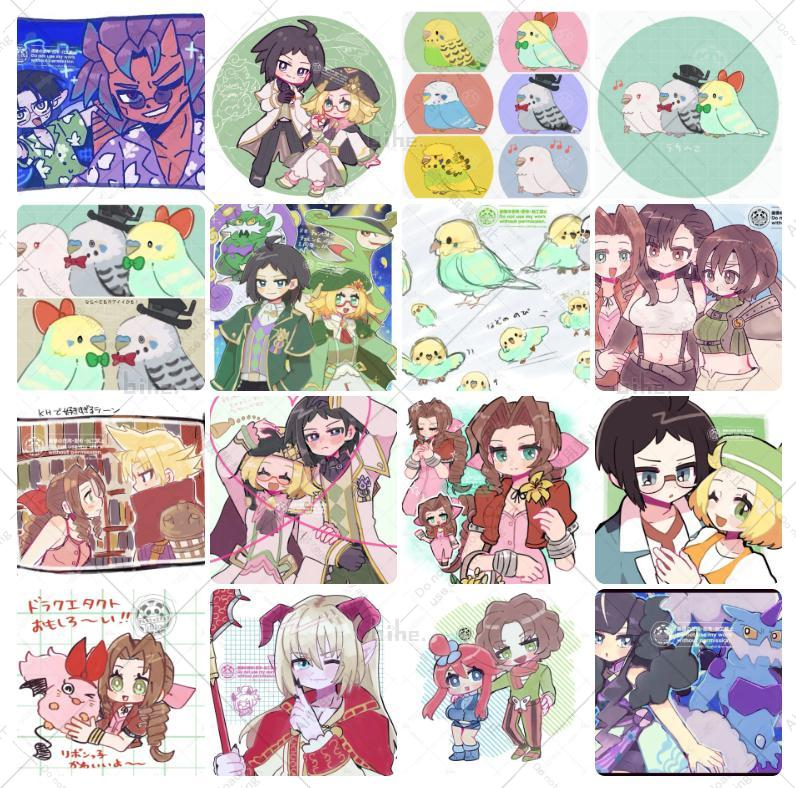 #今月描いた絵を晒そう
チョット遅れましたが5月かいたものまとめです!

ネオチャンチェレベル実装日があったのでチェレベルが多めですね。あとはインコちゃんを色々かいた一ヶ月でした～プロクリエイトになれはじめてほとんどプロクリでかいてます 