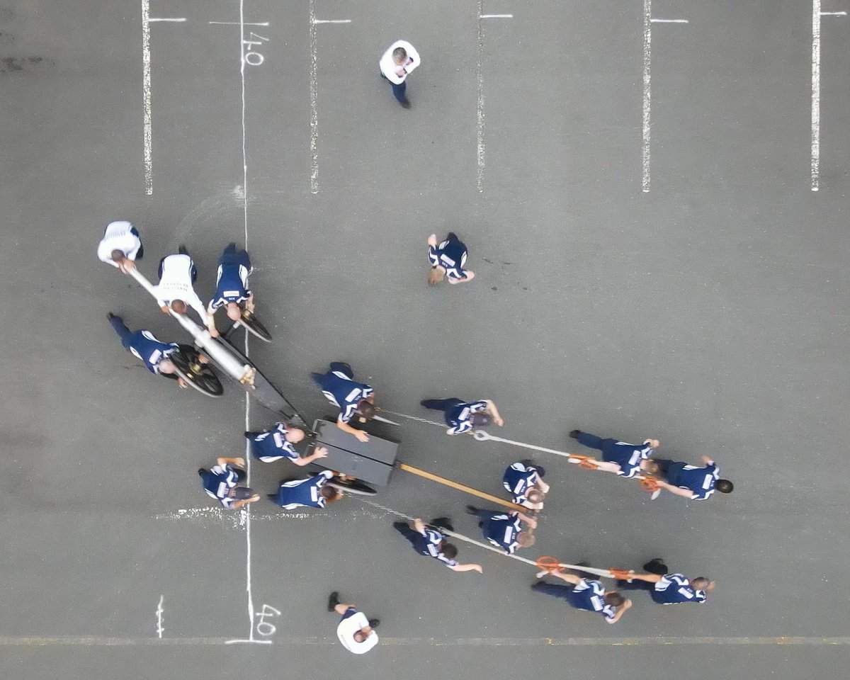 HMS_Pegasus's tweet image. @HMS_Pegasus @RNReserve CPO Iain McCallum photographed the Maritime Reserve Field Gun Crew training for the forthcoming competition to be held at @HMS_Collingwood on 28th June
Iain also captured game changing video drone footage for training analysis
@NAVYfit
@RNRMC
@MRFGCrew