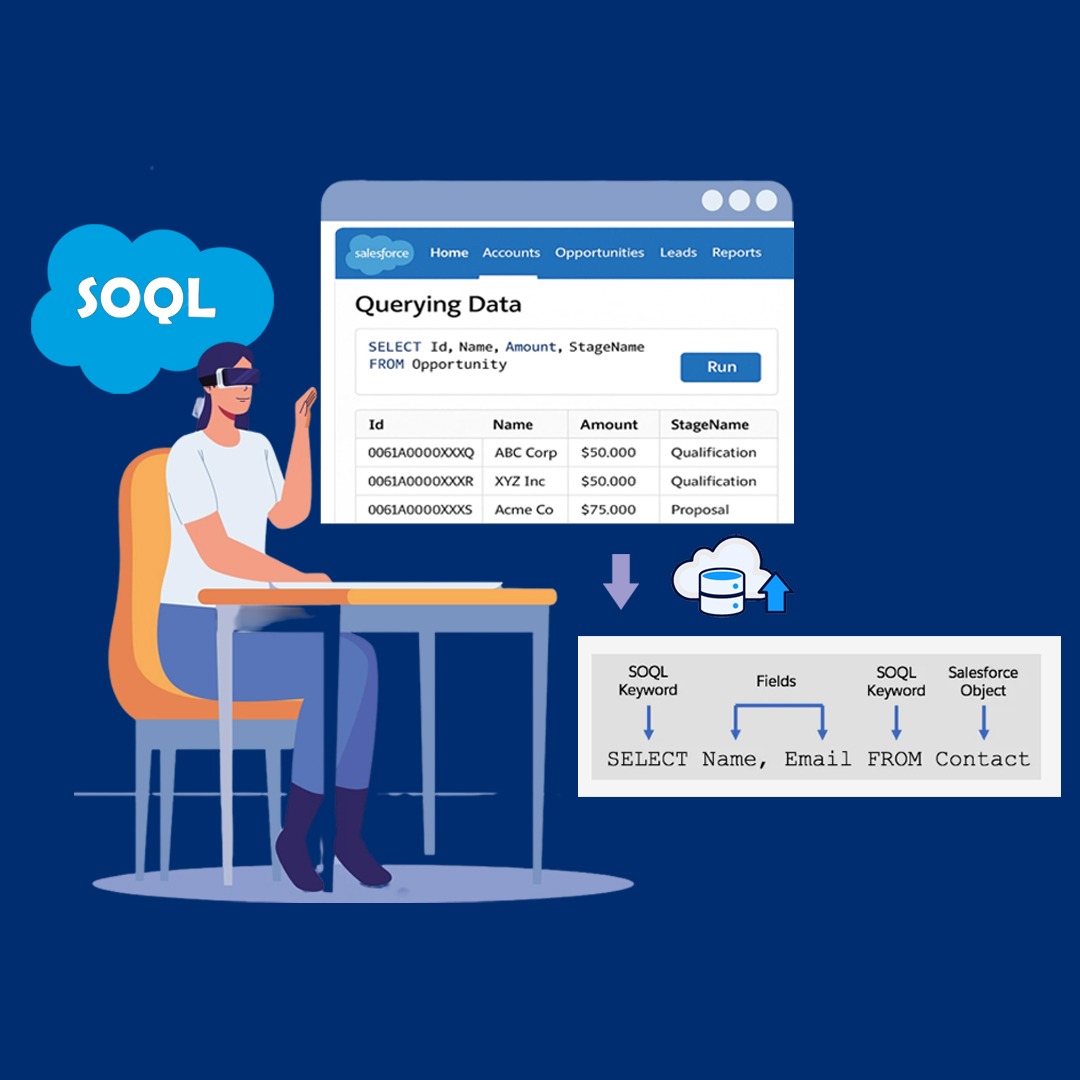 sweetpotatotec's tweet image. 💡 SOQL is the backbone of Salesforce data!
At Sweet Potato Tec, we use it to build fast, scalable, and smart solutions turning raw data into real impact.
Check out the blog.
sweetpotatotec.com/from-zero-to-q…

#Salesforce #SOQL #CRM #SweetPotatoTec #TechForGrowth