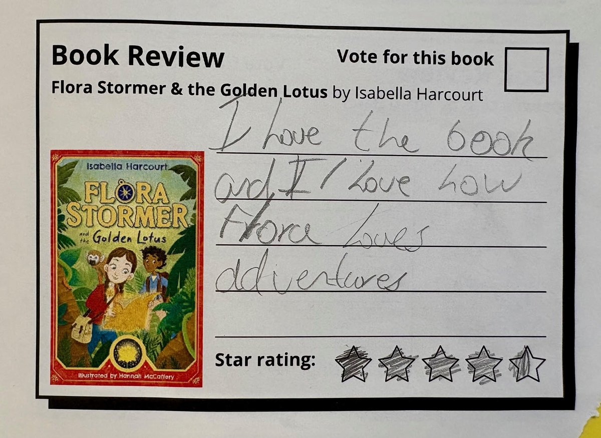 The votes are still coming in for the <a href="/sparkbookaward/">Spark! School Book Awards</a> but here's what some of our Year 3 &amp; 4 pupils had to say about the shortlisted books in the 7+ category... <a href="/BellaHarcourt/">Bella Harcourt</a> <a href="/Rach_Khoo/">Rachel Chivers Khoo✨📚 The Magician Next Door</a>