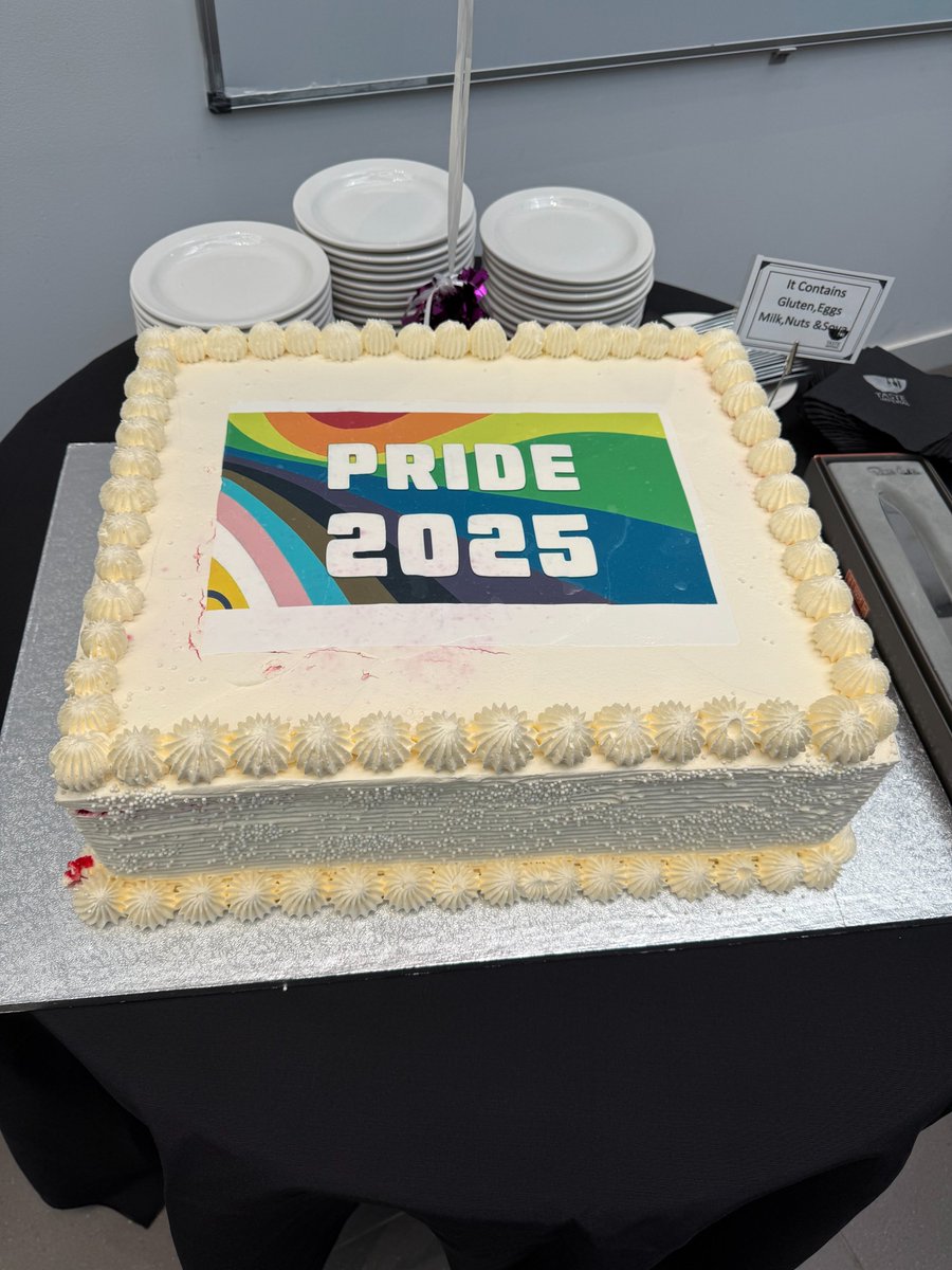 Celebrating identity, innovation &amp; inclusion at our Pride Symposium! Talks spanned queer light, chirality &amp; thriving as LGBTQ+ in tech 🌈🧪 Wrapped up with cake &amp; connection, thank you to all who joined! #PrideInSTEM #ImperialPride