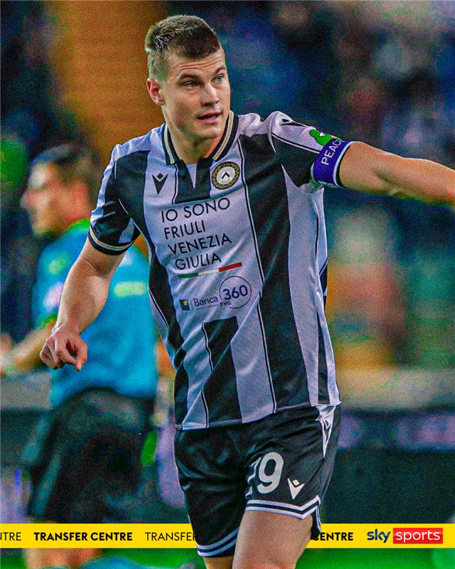 SkySportsPL's tweet image. Udinese defender Jaka Bijol has completed a medical ahead of a move to Leeds United ⚪️🔜