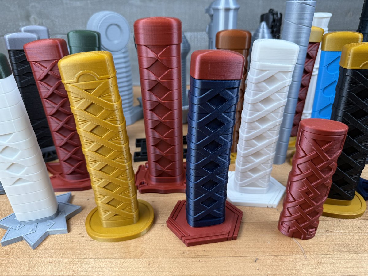 If a kid comes to my table at MRRF and I find out that they don’t have a printer, or their parents had trouble printing them a collapsible sword, they’re leaving with one! The look on their faces is my favorite part of the weekend. I have bunch to give out thanks to <a href="/Polymaker_3D/">Polymaker</a>