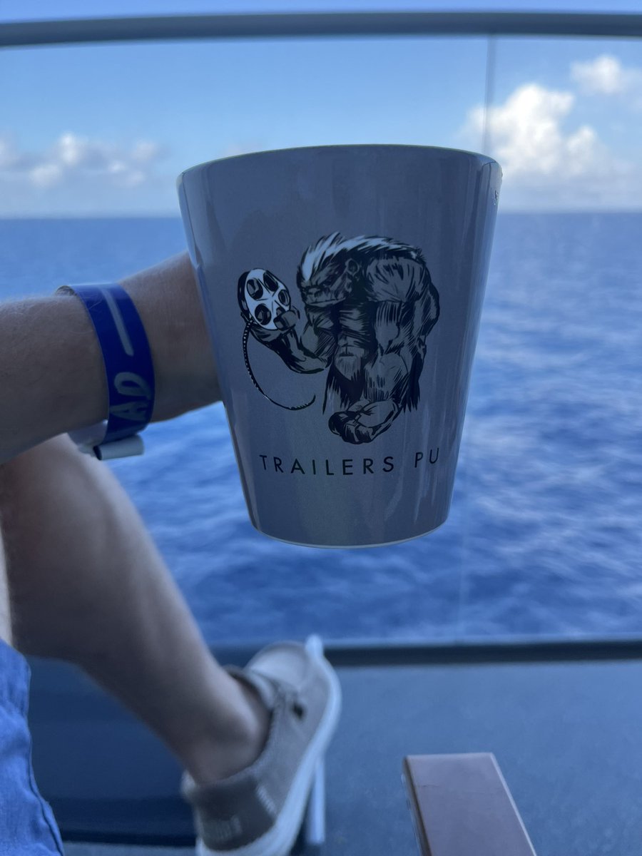Feeling refreshed, took a cruise! PU2U from the seas!