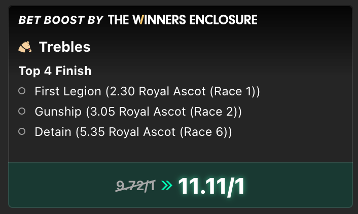 The Winners Enclosure tweet media