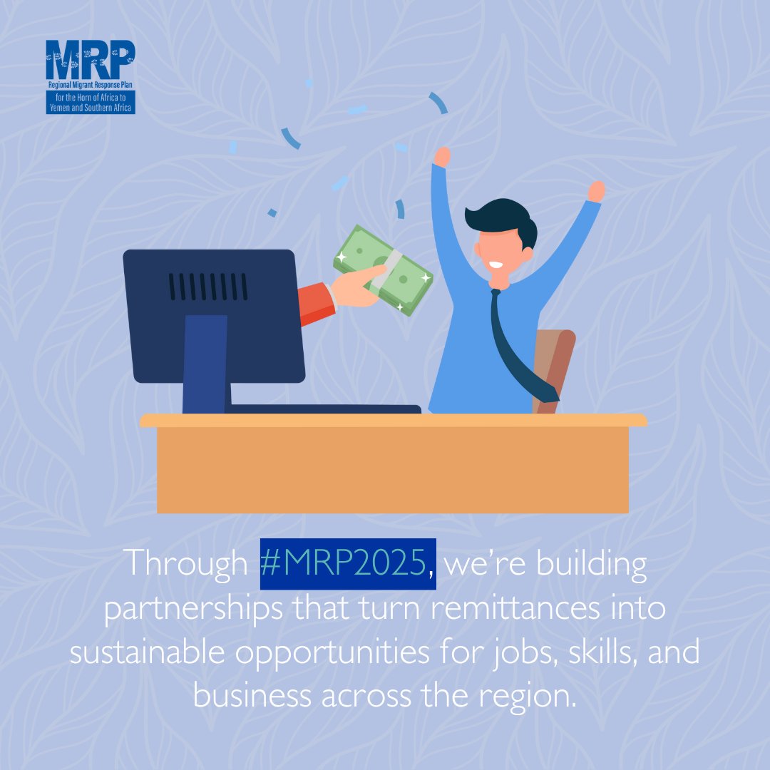 IOM East, Horn and Southern Africa 🇺🇳 (@iom_ehsa) on Twitter photo Under the Migrant Response Plan 2025, IOM is working with <a href="/JLMPCoordinator/">JLMP Coordinator 🟦</a> & <a href="/officialPACCI/">PACCI-Pan African Chamber of Commerce and Industry</a> to connect sectors across Ethiopia, Somalia & Kenya—transforming remittances into jobs, skills & business opportunities. Under the Migrant Response Plan 2025, IOM is working with <a href="/JLMPCoordinator/">JLMP Coordinator 🟦</a> & <a href="/officialPACCI/">PACCI-Pan African Chamber of Commerce and Industry</a> to connect sectors across Ethiopia, Somalia & Kenya—transforming remittances into jobs, skills & business opportunities.