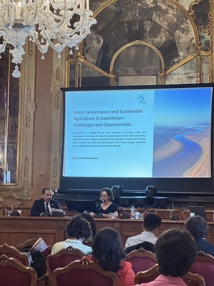 Altusha0's tweet image. Conference in Venice 2025
OF BRIDGES AND NEXUSES
Italy-Central Asia Cooperation towards a sustainable future