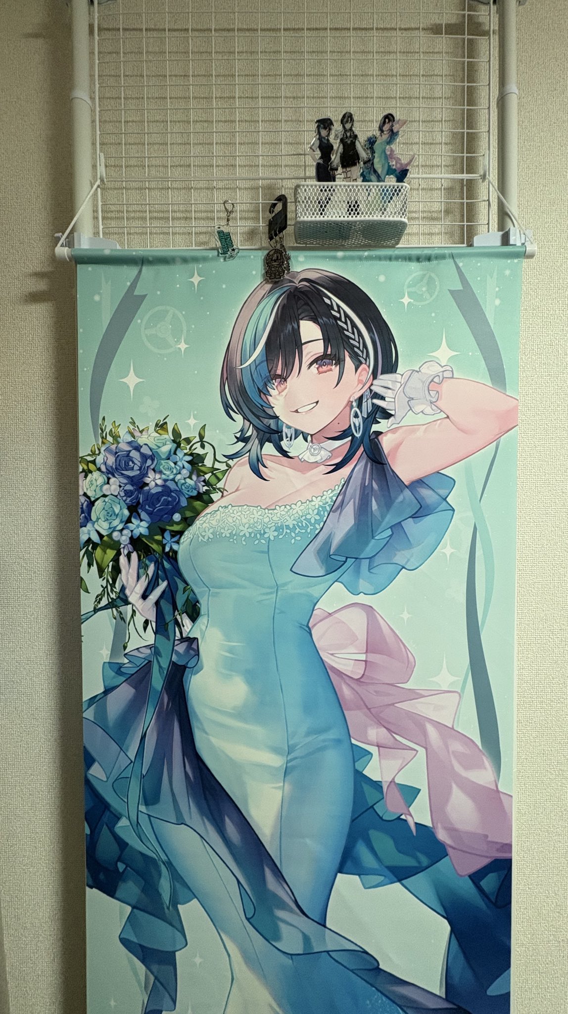 ホロライブ hololive ジューンブライド 等身大タペストリー 輪堂千速