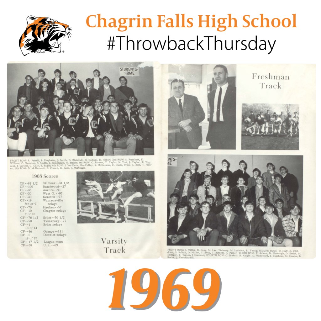 Chagrin_Schools's tweet photo. Sprinting back to ’69 to the #TigersTrack 🏃💨🐯#TBT #Classof1969 https://t.co/4d4ePiqo8m