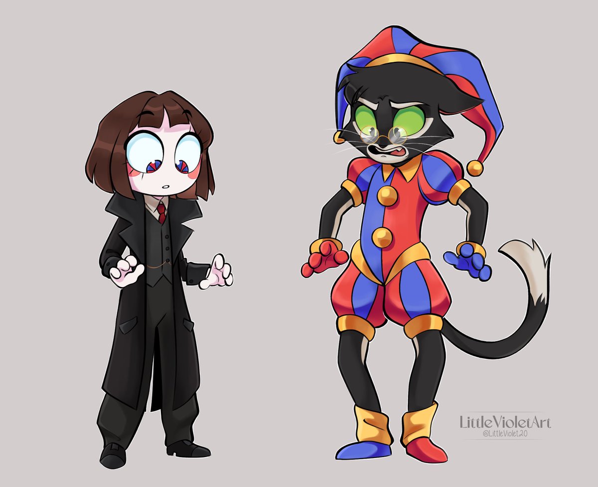 outfit swap request I got from my friend 😭 don’t know if someone did it already
#lackadaisy #tadc