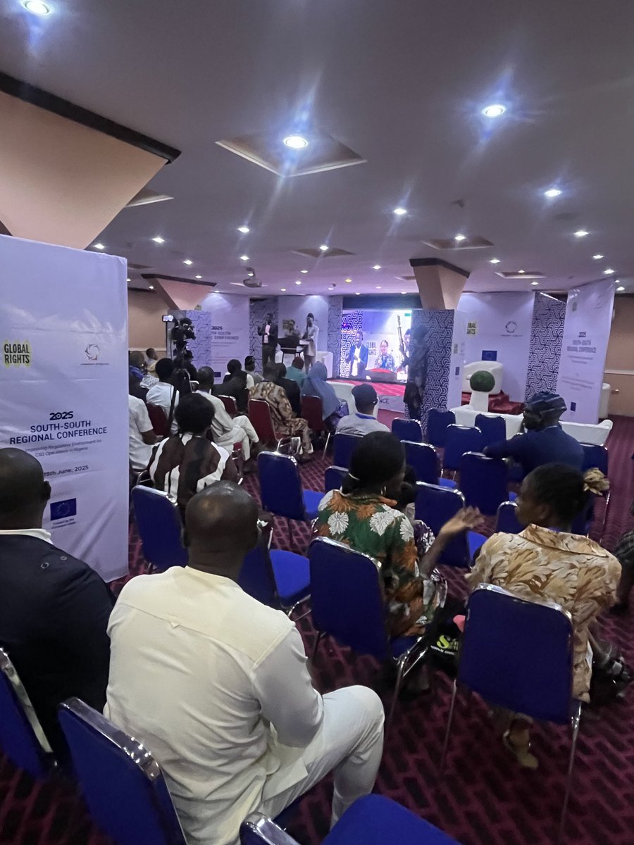 benolugbuo's tweet image. We are here in #Uyo, #Akwa #Ibom State for the South-South Regional Conference on Improving #Regulatory #Environment for #CSOs in #Nigeria implemented by @Globalrightsng with support from @EUinNigeria #SouthSouthRegionalConference2025 #SSRC2025 #CivicSpace