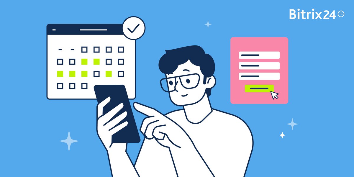 ¿Cansado de la gestión manual de reservas y de clientes que no aparecen?

¡Tenemos la solución! En nuestro último blog, te mostramos cómo Bitrix24 revoluciona tus reservas, desde la creación de formularios inteligentes hasta la automatización de mensajes clave.

Descubre cómo