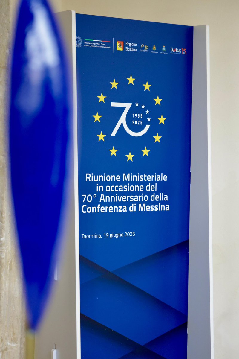The 70th anniversary of the historic Messina and Taormina Conference is a reminder that the EU is still taking shape — and cannot be complete without the Western Balkans. EU enlargement remains a strategic choice for lasting peace.
 
I underscored Albania’s unwavering commitment