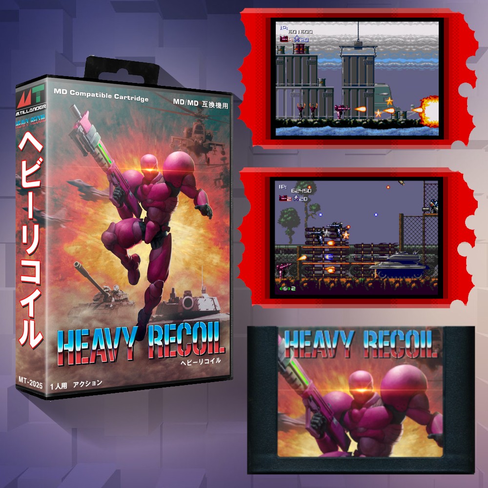DragonBoxShop's tweet image. There's a new game coming from Mikael Tillander, the creator of Tänzer: kickstarter.com/projects/83524…
Heavy Recoil is currently being kickstarted - and we're handling the physical production run.
There's no reason for you to NOT support him!
