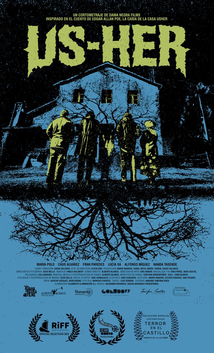 ¡Nueva selección oficial para US-HER! ¡Desde el River Film Festival de Padua, Italia, nos vamos rumbo a Cáceres!
<a href="/DamaNegraFilms/">Dama Negra Films</a> #chusálvarezactriz