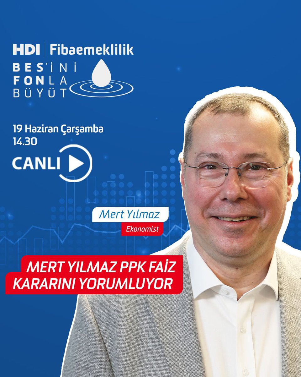HDI Fibaemeklilik (@hdifibaemek) on Twitter photo Mert Yılmaz'ın PPK faiz kararını yorumlayacağı, bugün saat 14.30'da başlayacak olan canlı yayınımızı izlemek için tıklayın: bit.ly/4ljDyiB
<a href="/bmylz/">Mert Yilmaz</a>
#HDIFibaemeklilik #BESiniFonlaBüyüt #MertYılmaz #bes #bireyselemeklilik #faiz #ppk #faizkararı Mert Yılmaz'ın PPK faiz kararını yorumlayacağı, bugün saat 14.30'da başlayacak olan canlı yayınımızı izlemek için tıklayın: bit.ly/4ljDyiB
<a href="/bmylz/">Mert Yilmaz</a>
#HDIFibaemeklilik #BESiniFonlaBüyüt #MertYılmaz #bes #bireyselemeklilik #faiz #ppk #faizkararı