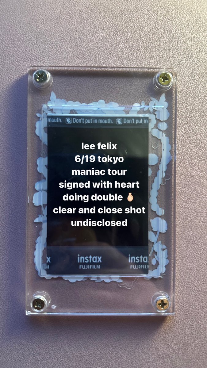 bokiehaven's tweet photo. 이용복 특전 싸인 포카 양도  

필릭스 사인 폴라 
WTS Lee Felix signed polaroid

please offer in dm, buyout available
가격 제시해서 DM

- PayPal / Wise ⭕️
- sell ⭕️

필릭스 이용복 스트레이키즈 스키즈 사인 포카 straykids skz lee felix yongbok pola https://t.co/gqD3gOjOtS