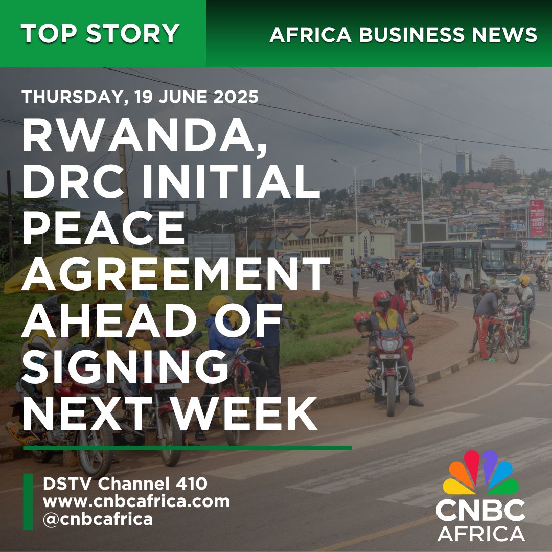 [TOP STORY] Rwanda and Democratic Republic of Congo technical teams initialed a draft peace agreement that is expected to be signed next week, the two countries and the United States said on Wednesday, aiming for an end to fighting in eastern Congo.           

Read more: