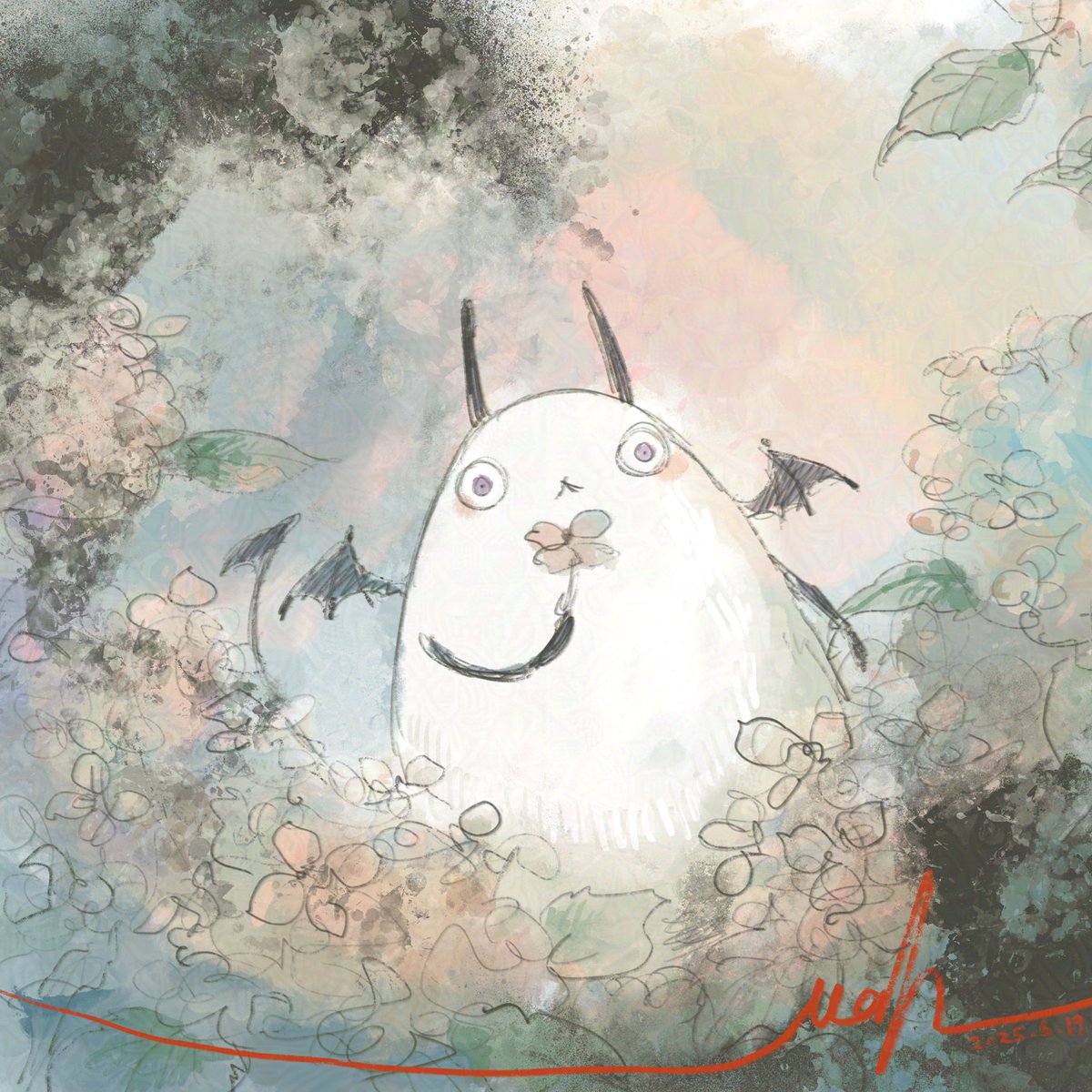 枯れた紫陽花

#デビタくんの日常 #キャラサイ