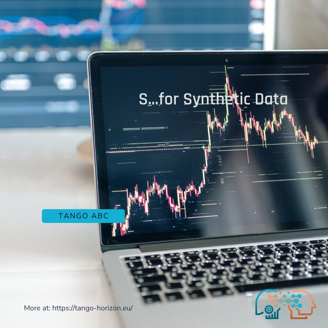 💥🔤 TANGO ABC is back!

 S is for... Synthetic Data!

#Simulations are powering the future of #AI, from safe, ethical training data to smarter healthcare tools. 

Read more 👉 tango-horizon.eu/2025/05/14/sim…

#TANGOproject #AI #SyntheticData #HorizonEurope