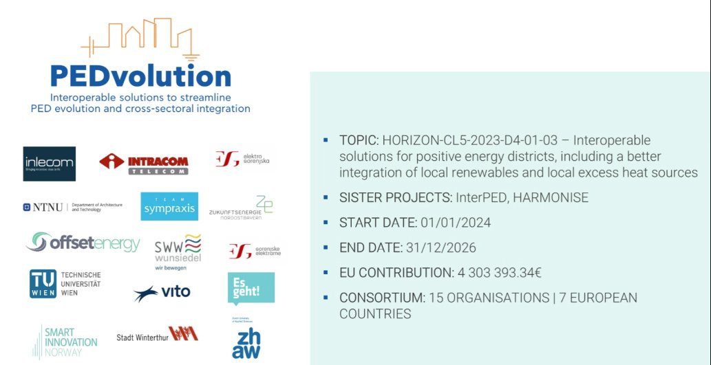 Last week, #PEDvolution joined 4 sister #HorizonEU projects in a @ScalableCities webinar to explore how #PositiveEnergyDistricts can power climate-neutral cities. Social innovation, smart tools &amp; citizen-led action took the spotlight. 

🔗Find out more lnkd.in/d49qveyx