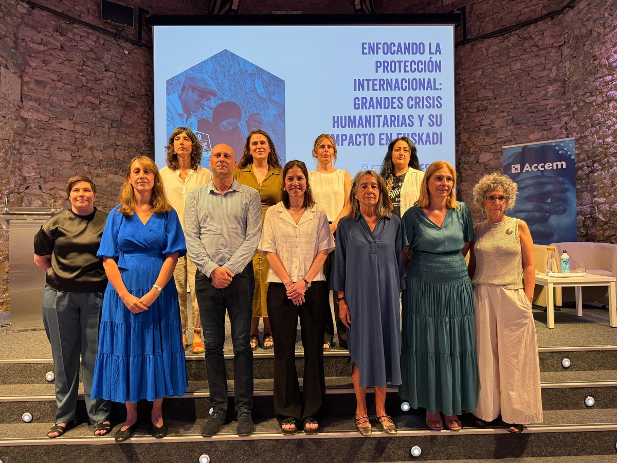 El concejal de Convivencia y Diversidad de Vitoria-Gasteiz, Pascual Borja, participa en la inauguración de la jornada 'Enfocando la Protección Internacional: Grandes crisis humanitarias y su impacto en Euskadi', que tiene lugar hoy en el Palacio Villa Suso de la capital vasca.