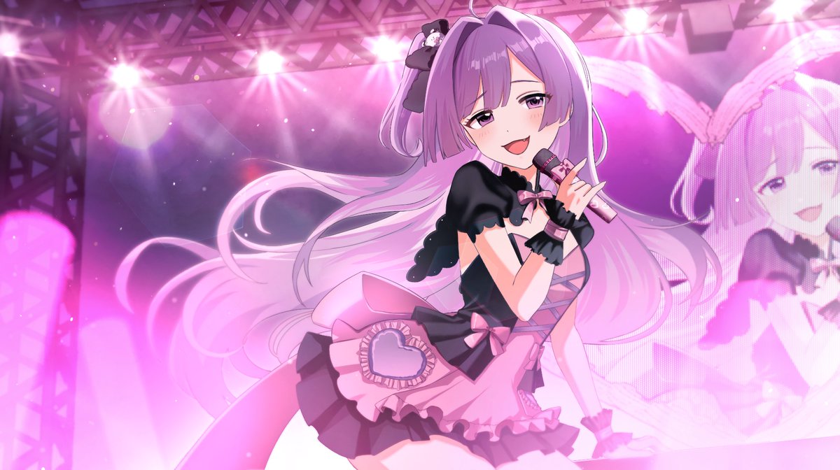 ←ぽれが描いたラフ
プロから納品された一枚絵→