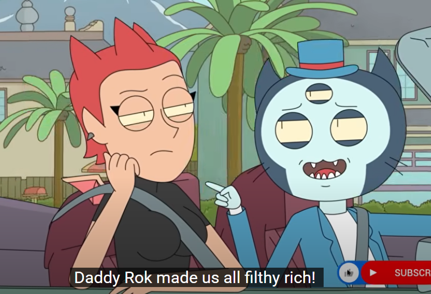 daddy rock always provides ,
