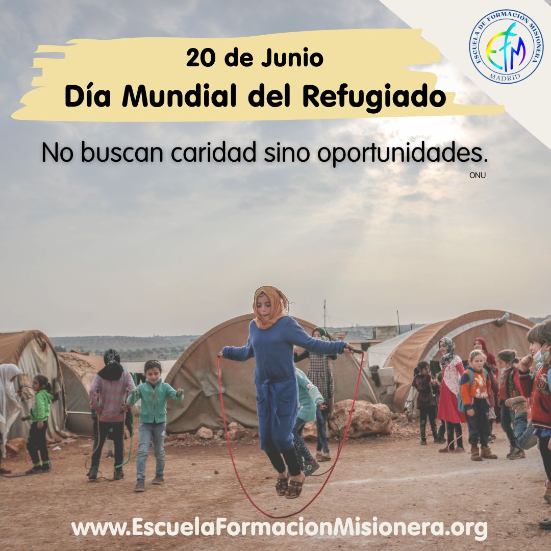 Nos sumamos al 𝐞𝐧𝐞́𝐫𝐠𝐢𝐜𝐨 𝐥𝐥𝐚𝐦𝐚𝐦𝐢𝐞𝐧𝐭𝐨 𝐚 𝐥𝐚 𝐚𝐜𝐜𝐢𝐨́𝐧 𝐲 𝐞𝐦𝐩𝐚𝐭𝐢́𝐚 𝐞𝐧 𝐮𝐧 𝐦𝐨𝐦𝐞𝐧𝐭𝐨 𝐝𝐞 𝐢𝐧𝐜𝐞𝐫𝐭𝐢𝐝𝐮𝐦𝐛𝐫𝐞 𝐦𝐮𝐧𝐝𝐢𝐚𝐥 y cifras récord de desplazados. Tomemos medidas significativas para que 𝐯𝐢𝐯an 𝐜𝐨𝐧 𝐝𝐢𝐠𝐧𝐢𝐝𝐚𝐝.